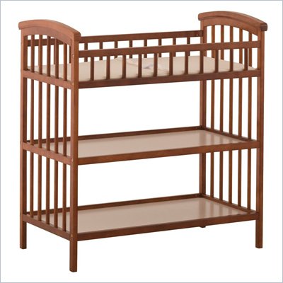 Stork Craft Hollie Cognac Baby Dressing Table