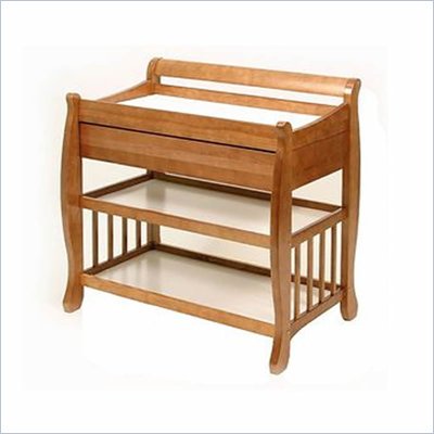 Stork Craft Tuscany Baby Changer with Drawer in Oak