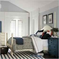 Stanley Furniture Coastal Living Sugar Cane Low Footboard Poster Bed