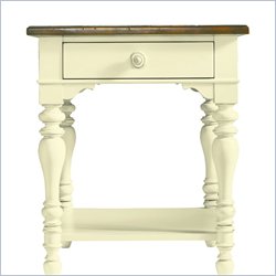 Stanley Coastal Living Lamp Table with Boardwalk Top