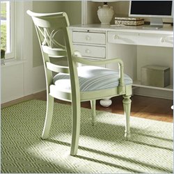 Stanley Coastal Living Sea Watch Ticking Marine Fabric Arm Chair