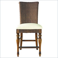 Stanley Coastal Living Woven Counter Stool in Boardwalk Finish
