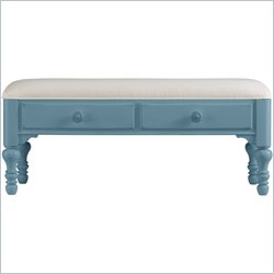Stanley Furniture Coastal Living Bed End Bench in Wave Finish