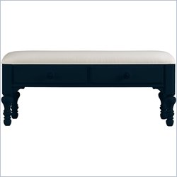 Stanley Furniture Coastal Living Bed End Bench in Navy Finish