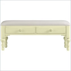 Stanley Furniture Coastal Living Bed End Bench in Sea Grass Finish