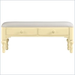 Stanley Furniture Coastal Living Bed End Bench in Lemon Twist Finish