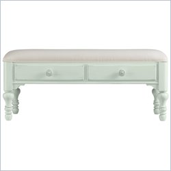 Stanley Furniture Coastal Living Bed End Bench in Morning Sky Finish