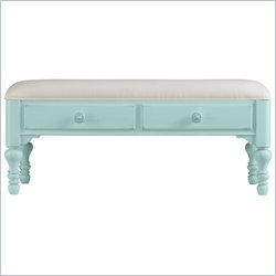 Stanley Furniture Coastal Living Bed End Bench in Sea Mist Finish