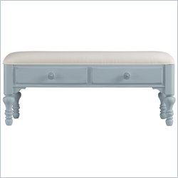 Stanley Furniture Coastal Living Bed End Bench in High Tide Finish