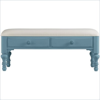 Stanley Furniture Coastal Living Bed End Bench in Wave Finish