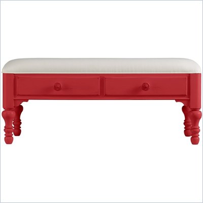Stanley Furniture Coastal Living Bed End Bench in Beach Cruiser Finish