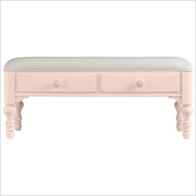 Stanley Furniture Coastal Living Bed End Bench in Conch Finish