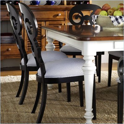 Stanley Coastal Living Wayfarer Seaside Sea Glass Fabric Side Chair 