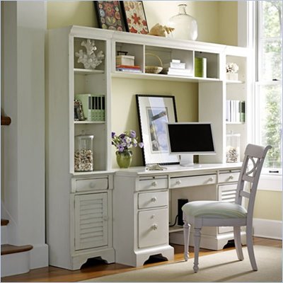 Stanley Coastal Living 2 Shelf Wood Left Bookcase