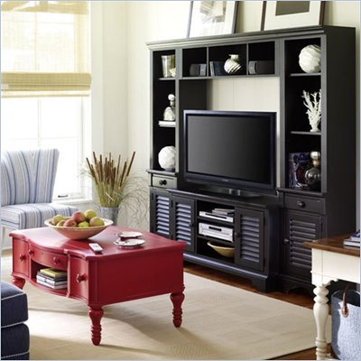 Stanley Coastal Living 2 Shelf Wood Right Bookcase 