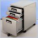 Studio RTA Executive Mobile File Cabinet in Silver