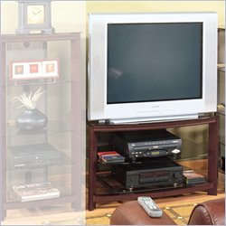 Black Wood TV Stands 199160 SM2