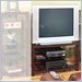 Studio RTA Madison 3000 TV Stand in Pewter and Rosewood