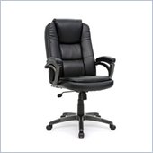 Studio RTA Gruga Chairs Executive Leather Chair in Black