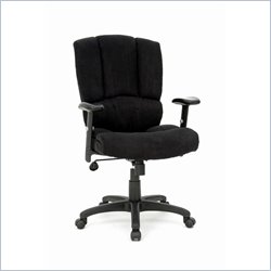 Studio RTA Gruga Chairs Micro Suede Task Chair in Black