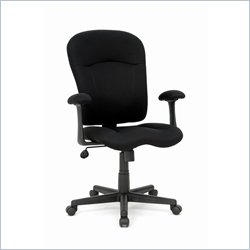 Studio RTA Gruga Chairs Leather Managers Chair in Black