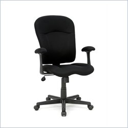 Studio RTA Gruga Chairs Fabric Managers Chair in Black
