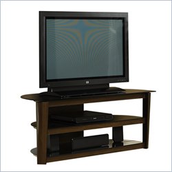 Studio RTA Entertainment Credenza in Black/Dark Cinnabar