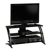 Studio RTA Deco Panel TV Stand in Black