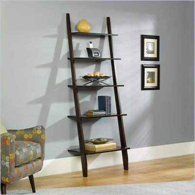 Studio RTA Grand Lake Ladder Bookcase in Espresso
