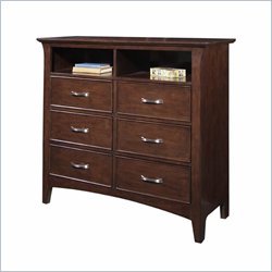 Samuel Lawrence Furniture Bridgeport 6 Drawer Entertainment Console