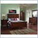 Samuel Lawrence Furniture Bridgeport Merlot Panel Bed
