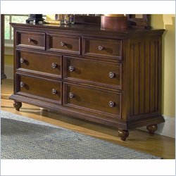 Samuel Lawrence Furniture Seabrook Cottage Cherry 7 Drawer Dresser by Samuel Lawrence Furniture