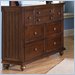 Samuel Lawrence Furniture Seabrook Cottage Cherry 7 Drawer Bureau