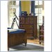 Samuel Lawrence Furniture Seabrook Cottage Cherry 5 Drawer Chest