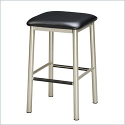 Regal Paulo 26 High Square Backless Metal Counter Stool