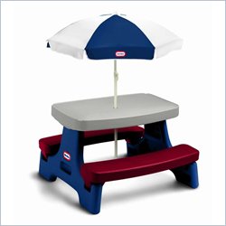 Little Tikes Endless Adventures Easy Store Jr. Picnic Table w/ Umbrella