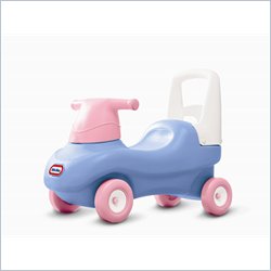 Little Tikes Push & Ride Outdoor/Indoor Doll Walker in Blue/Pink