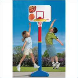 Little Tikes Adjust 'n Jam Basketball Set