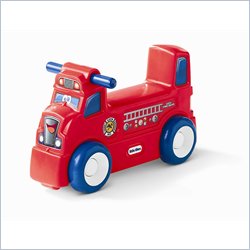Little Tikes Sit & Roll Fire Truck in Red