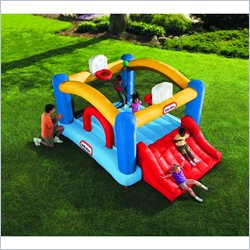 Little Tikes Junior Sports and Slide Bouncer