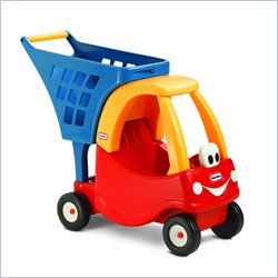 Little Tikes Cozy Coupe Grocery Shopping Cart in Blue/Red