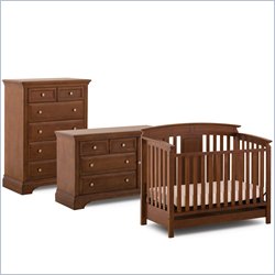 Status Furniture Brookfield Convertible Wood Crib Furniture Set