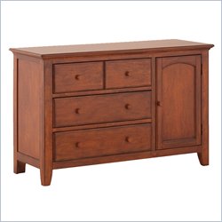 Status Furniture Milcroft Baby Nursery Dresser in Mahagony
