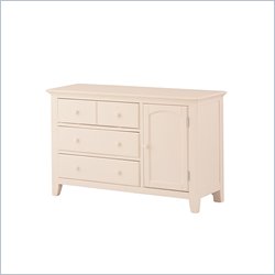 Status Furniture Milcroft Baby Nursery Dresser in Antique White