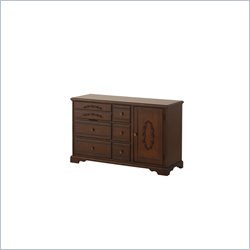 Status Furniture Somerset Baby Nursery Dresser in Espresso