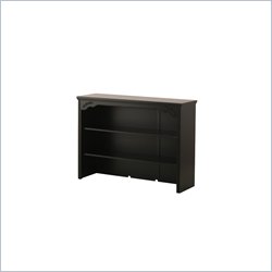 Status Furniture Somerset Baby Nursery Dresser Hutch in Rubbed Black