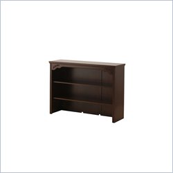 Status Furniture Somerset Baby Nursery Dresser Hutch in Espresso