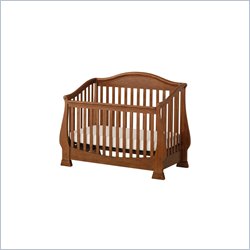 Status Furniture Cavendish Stages Convertible Wood Baby Crib in Walnut Best Price