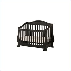 Status Furniture Cavendish Stages Convertible Wood Baby Crib in Rubbed Black Best Price