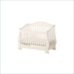 Status Furniture Cavendish Stages Convertible Wood Baby Crib in Antique White Best Price